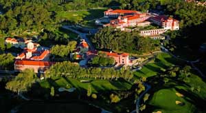 ariel view of the Penha Longa Hotel - Sintra