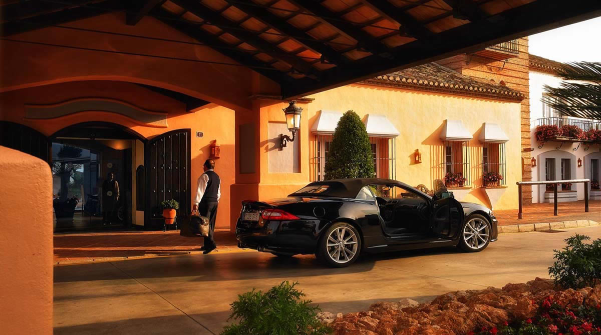 the entrance to La Cala Golf Resort Hotel